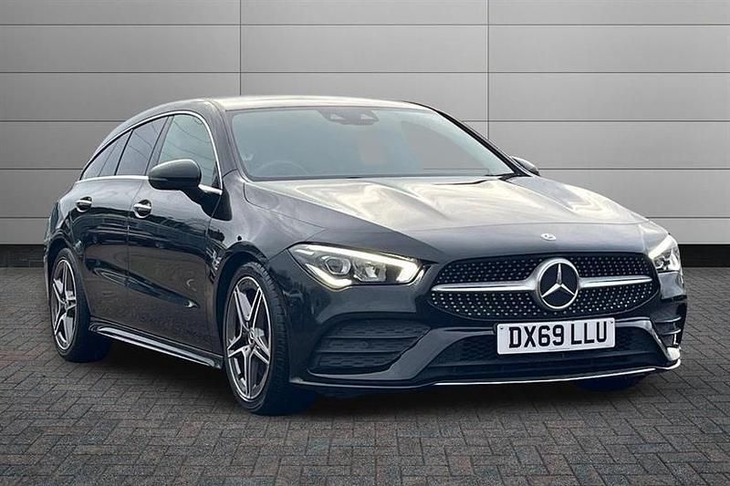 Cosmos black Used 2019 Mercedes CLA220 AMG Line Premium Sedan | £19,790 (Fair price) - Image 1/4