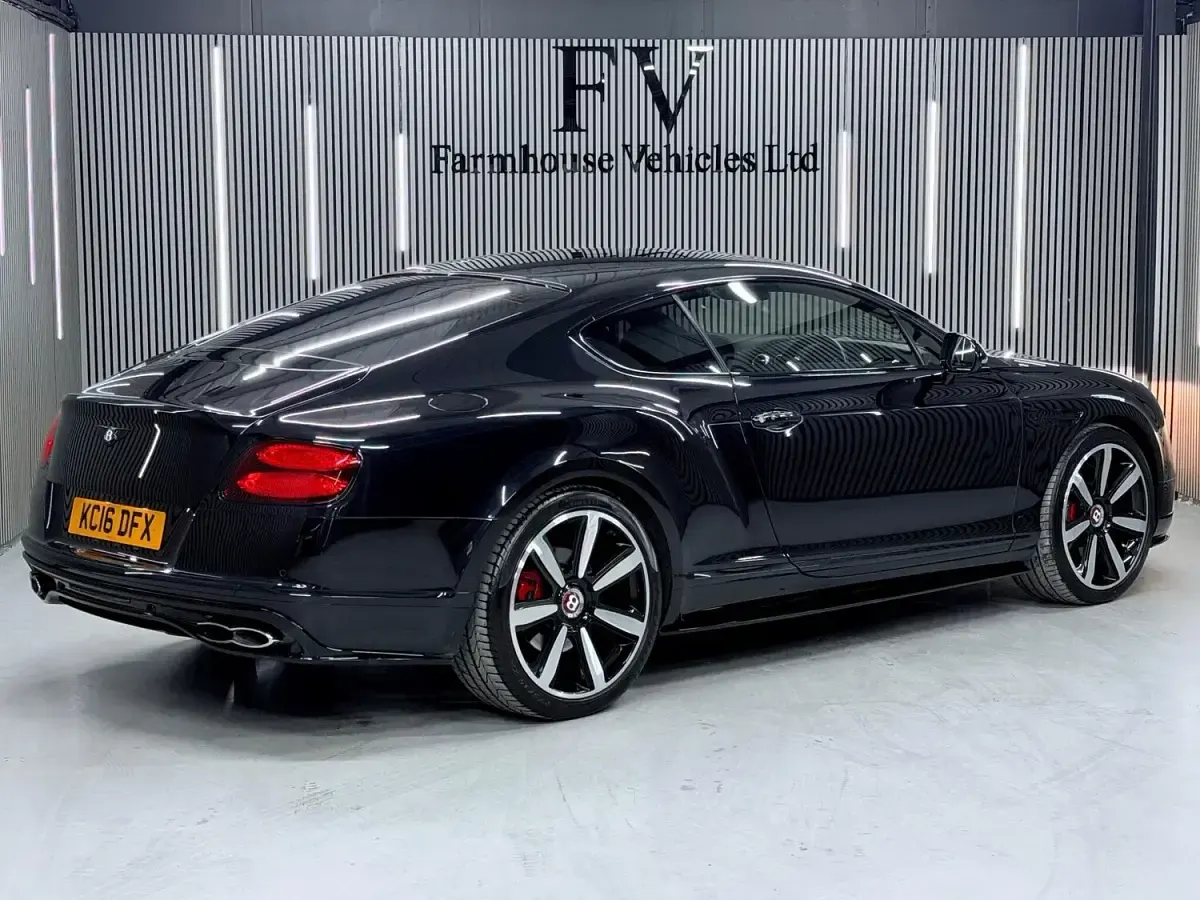 Used Bentley Continental 528 HP (388 kW) 2016 Black Coupe