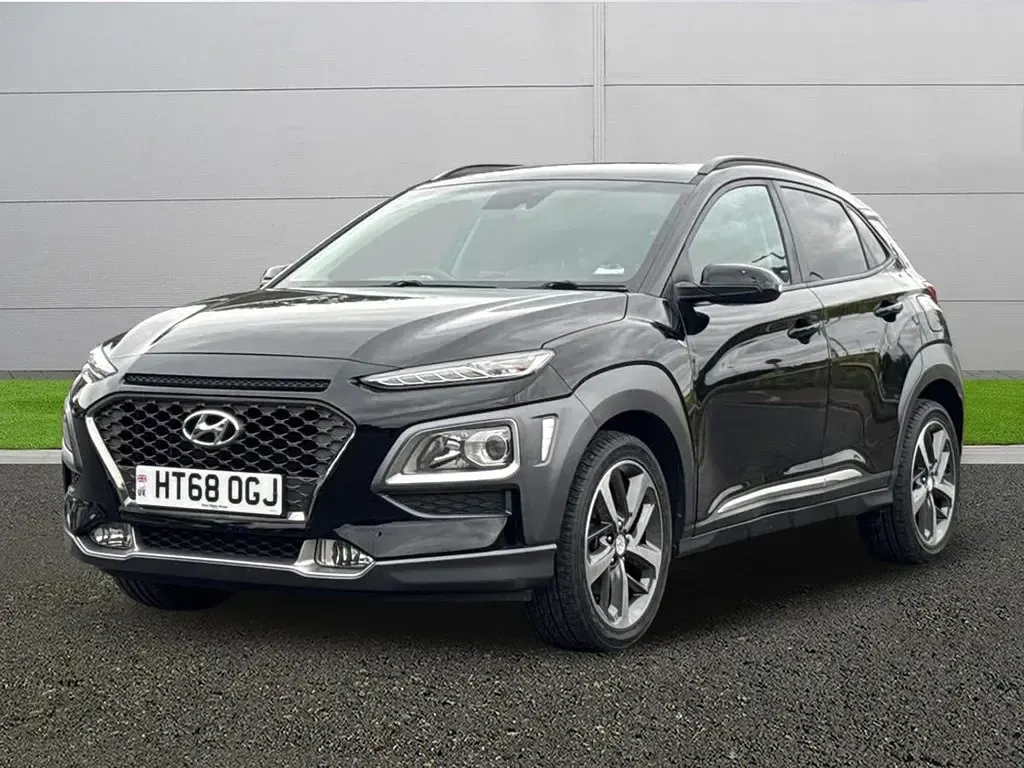 Second-hand Hyundai Kona Premium 120 CP (88 kW) 2019 Negru SUV