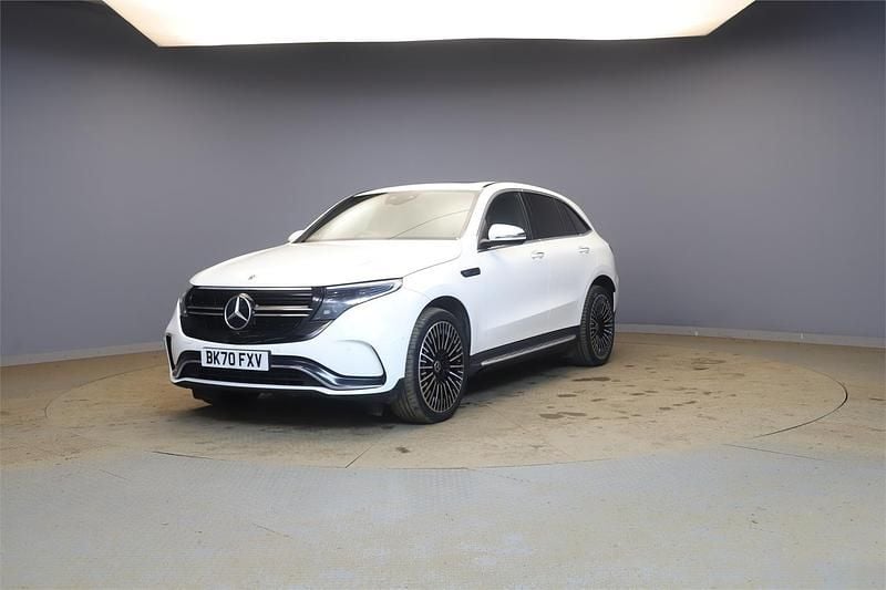 White Used 2020 Mercedes EQC400 AMG Line Premium SUV | £21,750 (A bit pricey) - Image 1/4
