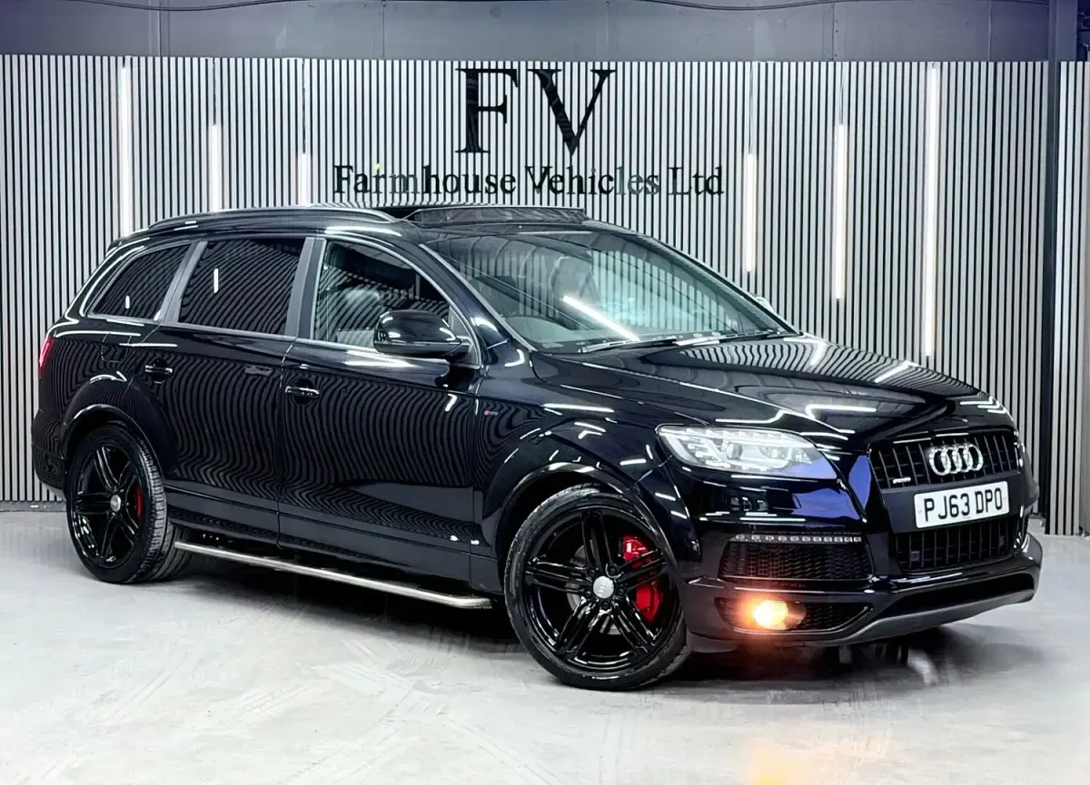 Used Audi Q7 S-line plus 2013 Black SUV