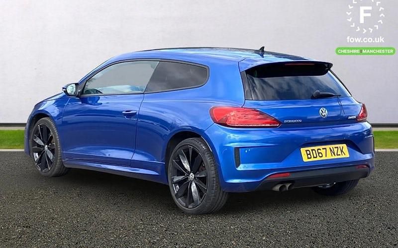 Used VW Scirocco R-line 179 HP (131 kW) 2017 Blue Coupe