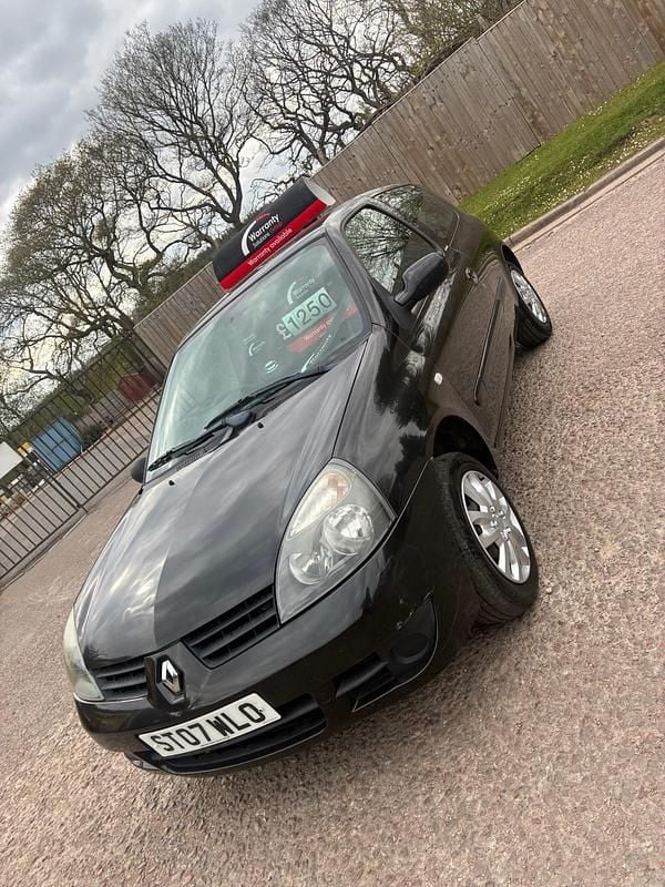 Usado Renault Clio II Campus 2007 Preto Citadino