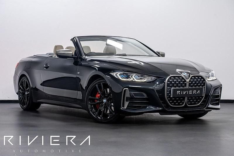 Black Used 2021 BMW M440 M Sport Sedan | £36,495 (Fair price) - Image 1/4