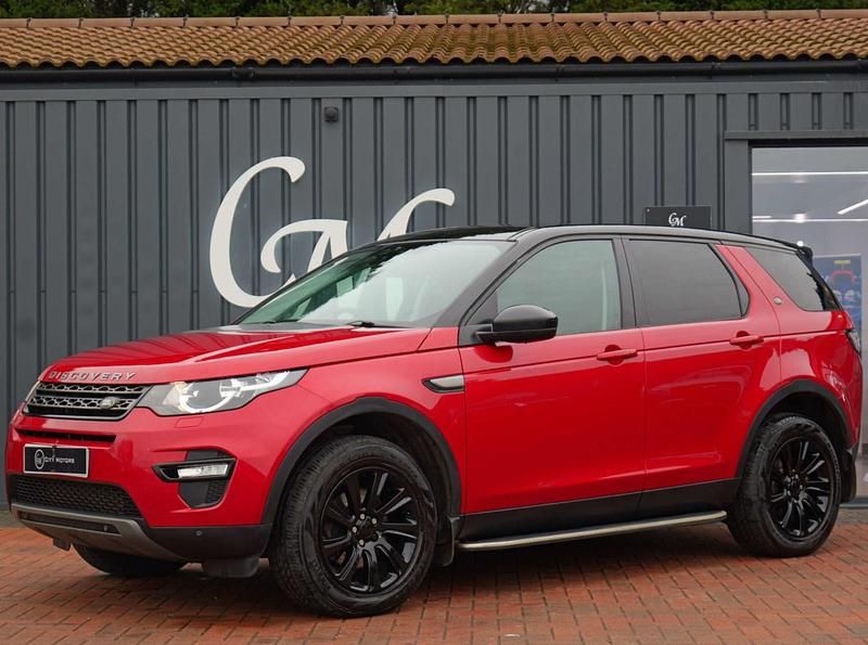 Red Used 2015 Land Rover Discovery Sport SE SUV | £9,290 (Fair price) - Image 1/4