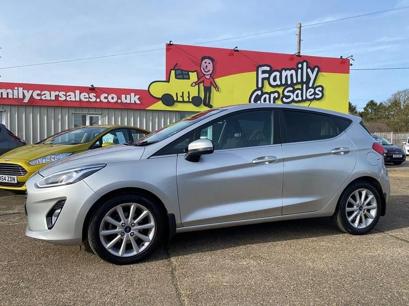 Used Ford Fiesta Titanium 2018 Silver Hatchback