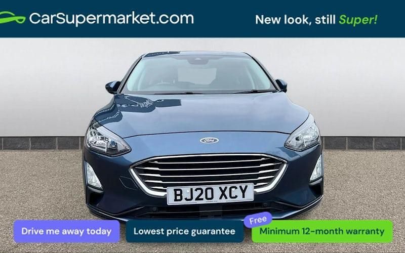 Used Ford Focus Titanium 120 HP (88 kW) 2020 Blue Hatchback