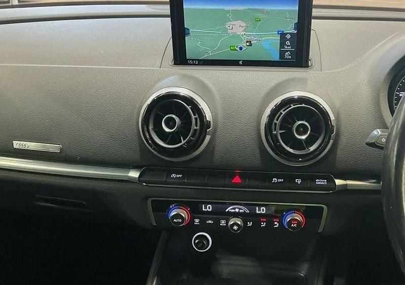 Used Audi A3 Sport 150 HP (110 kW) 2017 Cosmos blue Hatchback