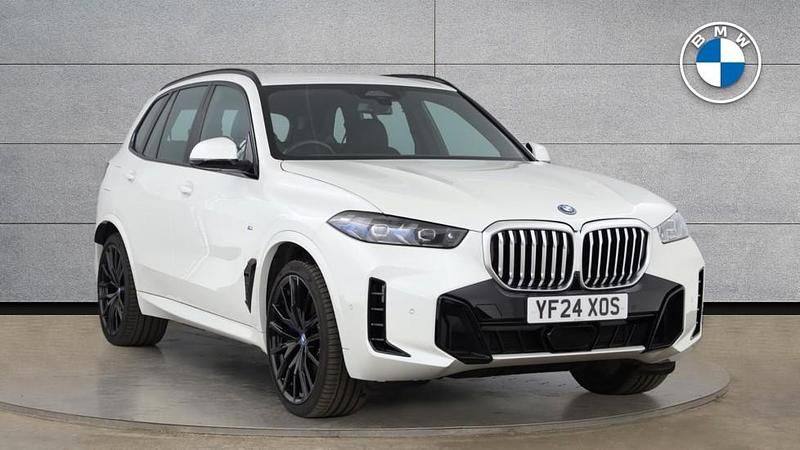 White Used 2024 BMW X5 M Sport SUV | £62,500 (Fair price) - Image 1/4