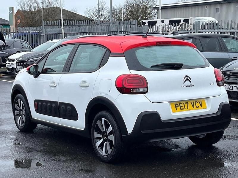 Used Citroën C3 Feel 82 HP (60 kW) 2017 White Hatchback