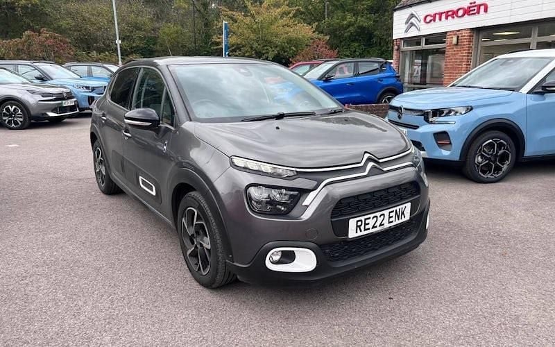 Grey Used 2022 Citroën C3 PureTech Hatchback | £10,995 (Fair price) - Image 1/4
