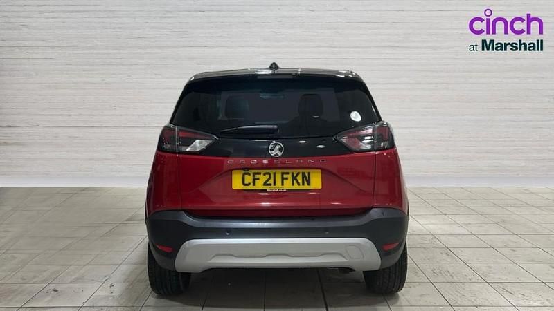 Used Vauxhall Crossland Elite 130 HP (95 kW) 2021 Red SUV