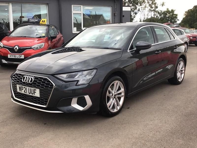 Used Audi A3 Sportback Sport 110 HP (80 kW) 2021 Grey Hatchback