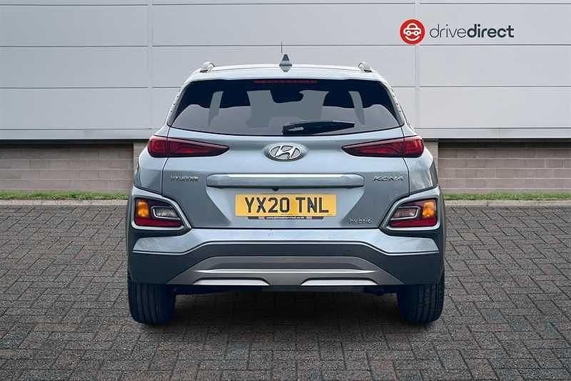 Used Hyundai Kona Premium 141 HP (103 kW) 2020 Silver SUV
