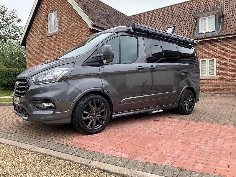 Grey Used 2018 Ford Transit Custom Sport Van | £19,900 (Expensive) - Image 1/4