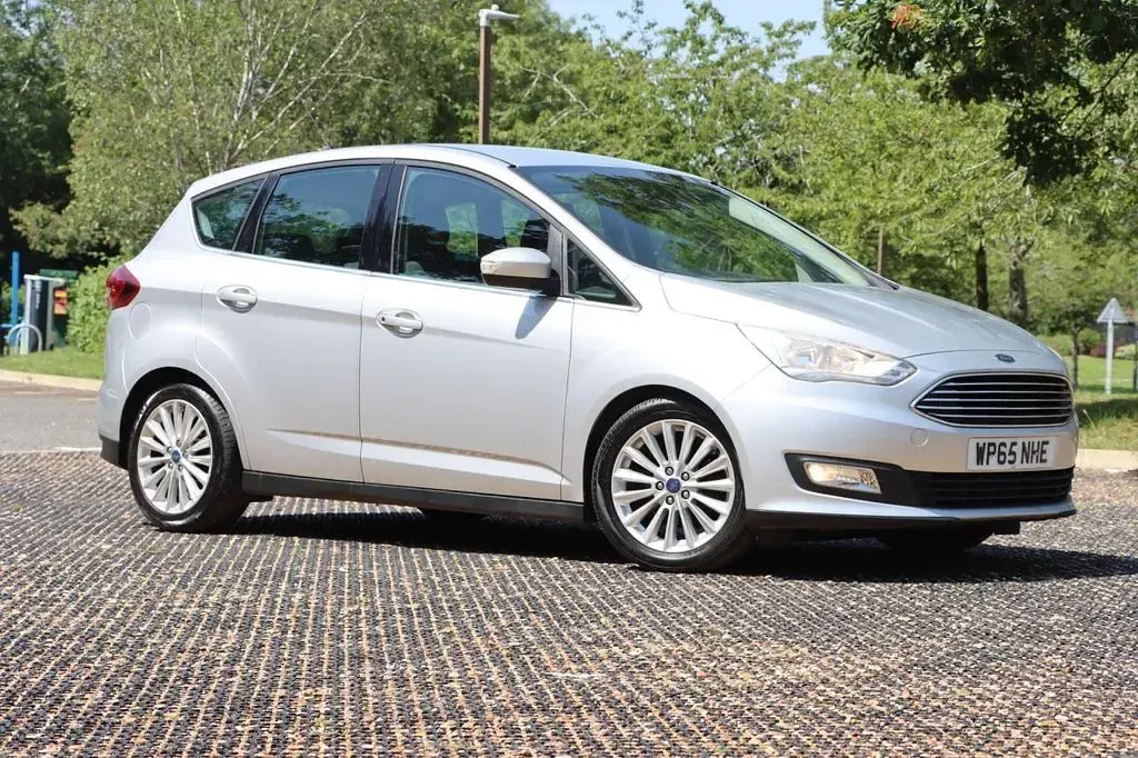 Used Ford C-MAX Titanium 125 HP (91 kW) 2015 Silver MPV