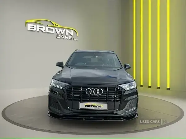 Begagnad Audi Q7 Black Edition 286 HK (210 kW) 2022 Svart SUV