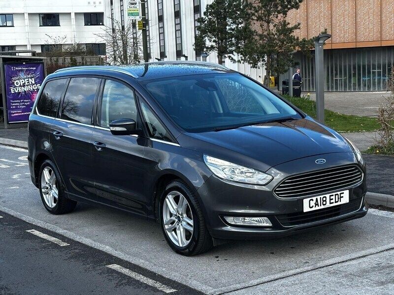 Grey Used 2018 Ford Galaxy Titanium MPV | £12,495 (Fair price) - Image 1/4