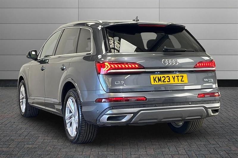 Used Audi Q7 S-Line 340 HP (250 kW) 2023 Daytona grey SUV
