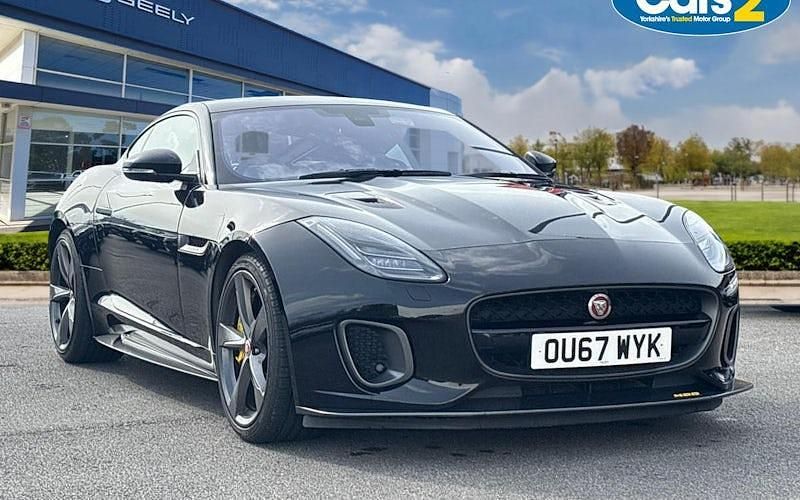Used Jaguar F-Type Supercharged 400 HP (294 kW) 2017 Black Coupe
