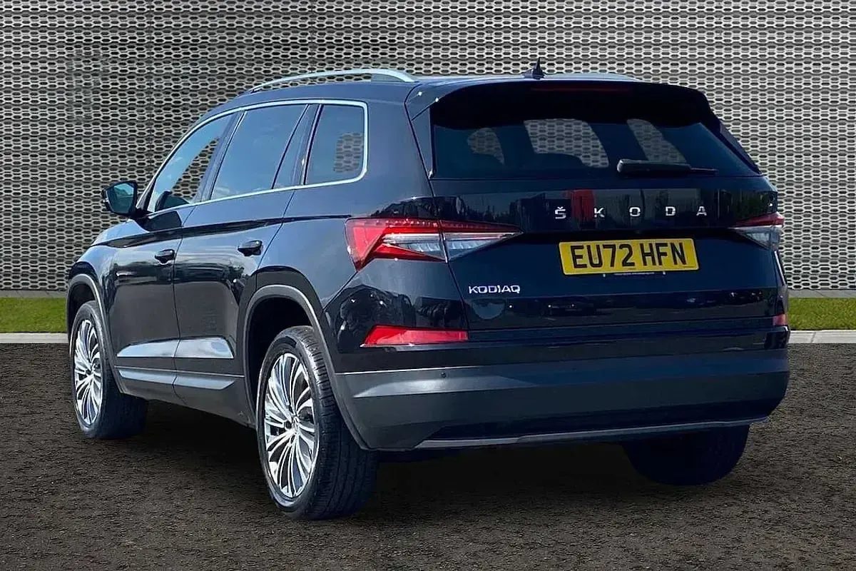 Used Skoda Kodiaq SE L Executive 110 HP (80 kW) 2022 Black magic pearl effect SUV
