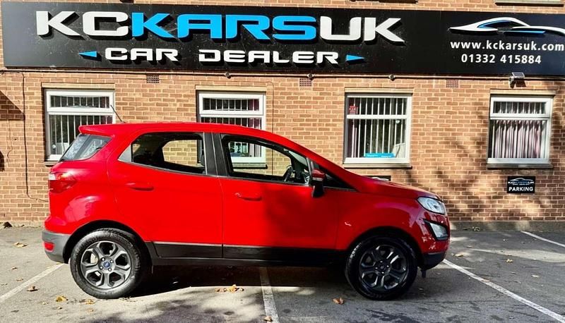 Used Ford Ecosport Zetec 100 HP (73 kW) 2018 Red SUV