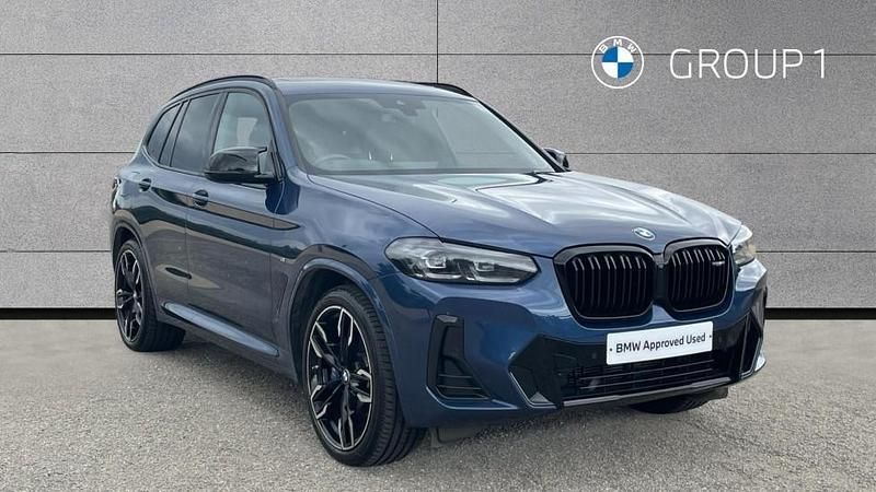 Blue Used 2022 BMW X3 M Sport SUV | £42,995 (Fair price) - Image 1/4