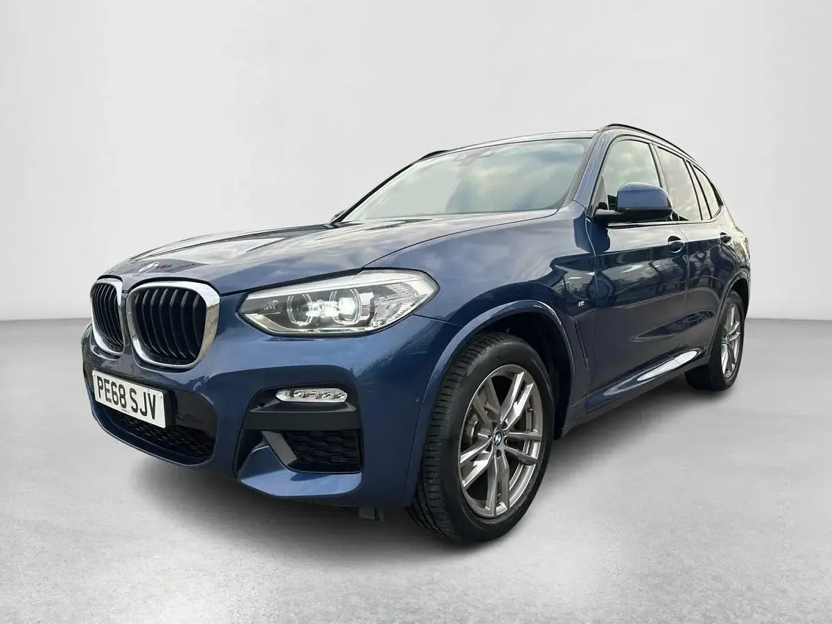 Used BMW X3 M Sport 190 HP (139 kW) 2018 Blue SUV