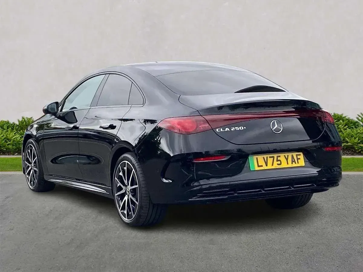 Used Mercedes CLA 250+ AMG line 200 kW (272 HP) 2025 Black Sedan