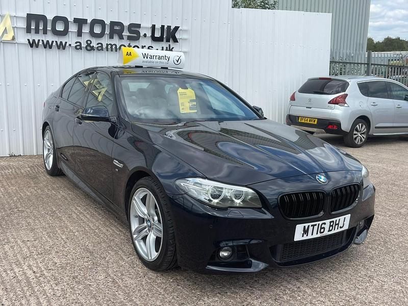 Black Used 2016 BMW 520 M Sport Sedan | £10,800 (Good price) - Image 1/4