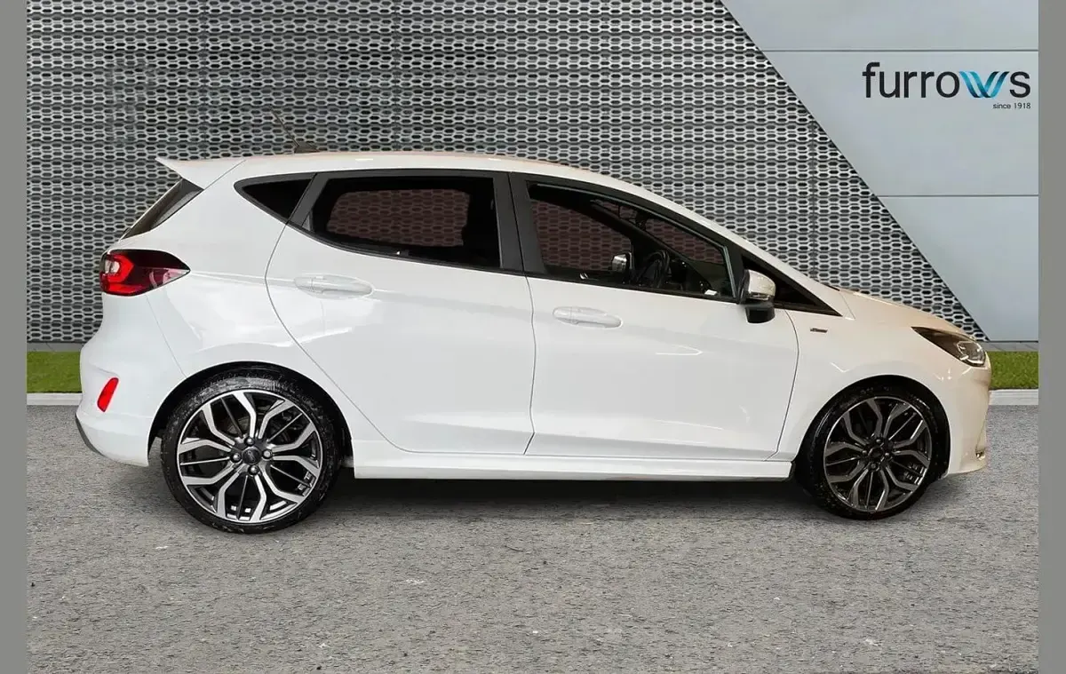 Used Ford Fiesta ST-Line X 123 HP (90 kW) 2023 White Hatchback