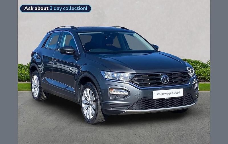 Used VW T-Roc SE 115 HP (84 kW) 2018 Grey SUV