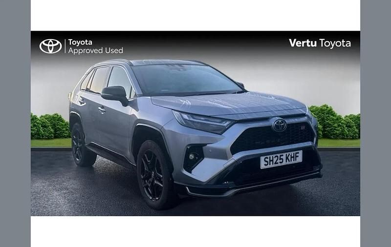 Silver Used 2025 Toyota RAV4 Hybrid Sport SUV | £41,131 (Expensive) - Image 1/4