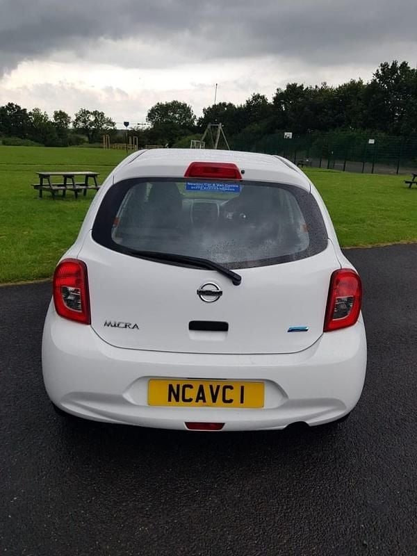 Used Nissan Micra Visia 2013 White Hatchback