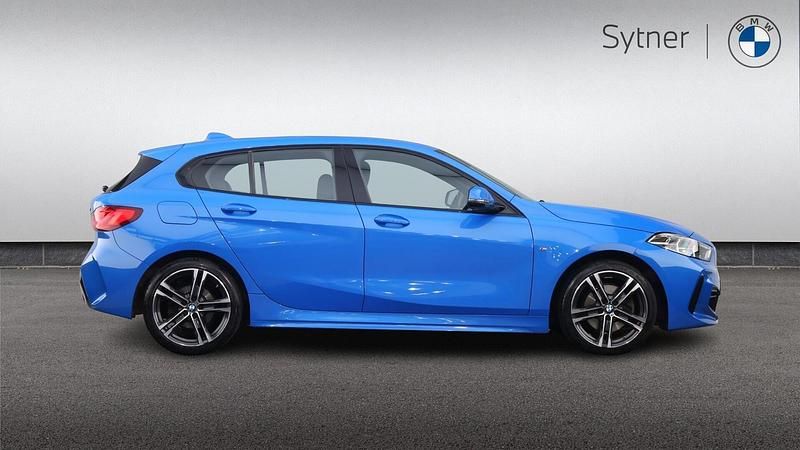 Used BMW 118 M Sport 134 HP (98 kW) 2023 Blue Hatchback