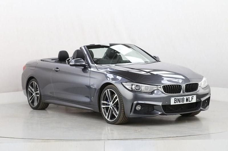 Used BMW 430 Cabriolet M Sport 252 HP (185 kW) 2018 Grey Cabriolet