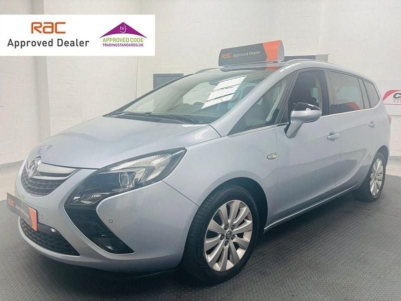 Silver Used 2014 Vauxhall Zafira Tourer MPV | £3,500 (Good price) - Image 1/4