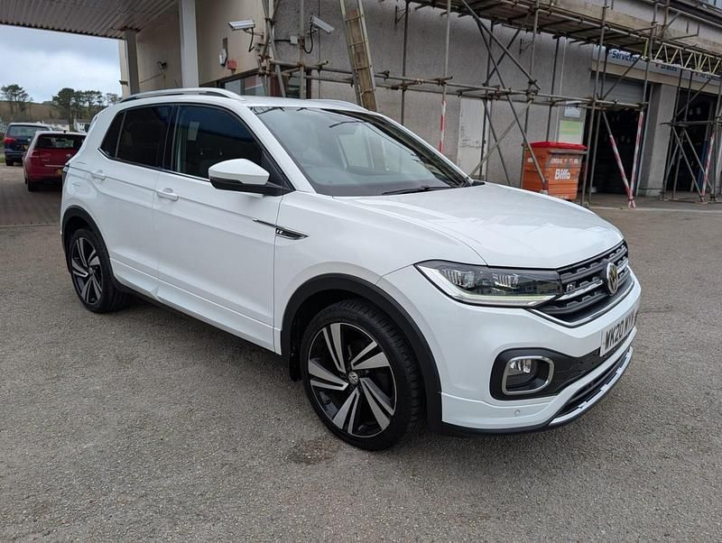 Used VW T-Cross R-line 2020 White SUV