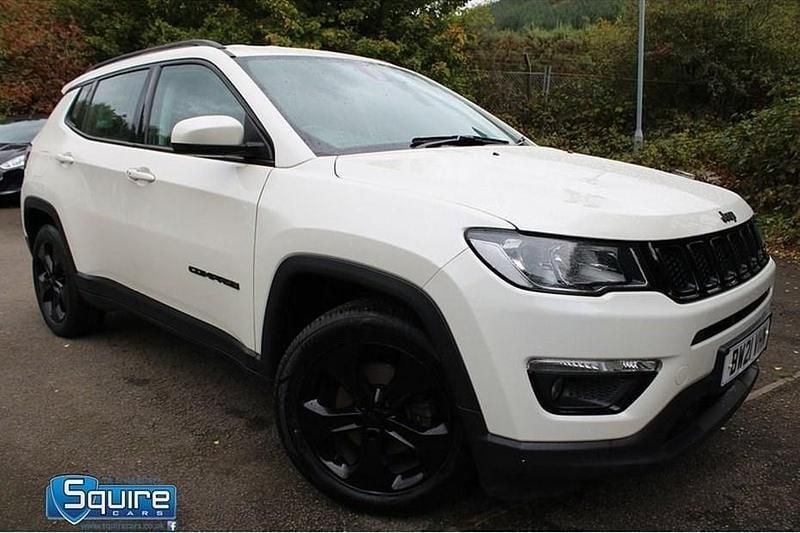 Vocal white Used 2021 Jeep Compass Night Eagle SUV | £14,838 (Fair price) - Image 1/1