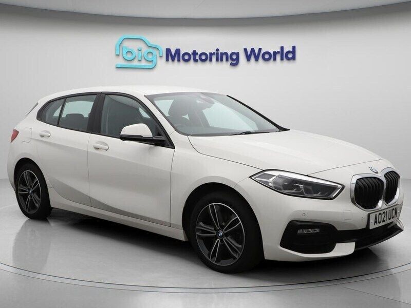 White Used 2021 BMW 116 Sport Line Hatchback | £15,600 (Good price) - Image 1/4