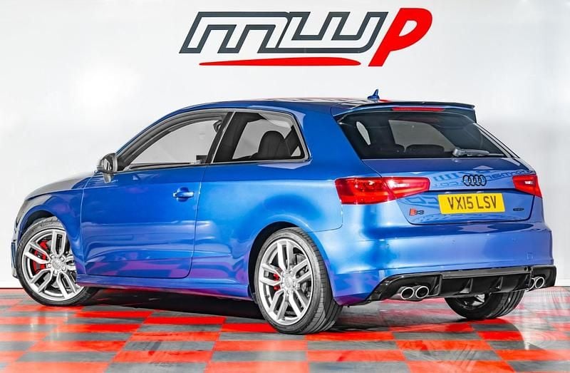 Used Audi S3 Sportback Comfort 300 HP (220 kW) 2015 Blue Hatchback