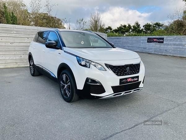 White Used 2019 Peugeot 5008 GT-line MPV | £13,500 (Fair price) - Image 1/4