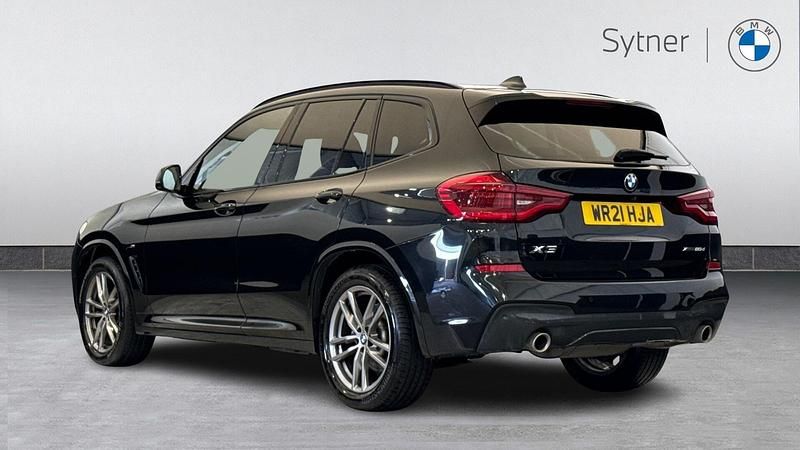 Used BMW X3 M Sport 187 HP (137 kW) 2021 Black SUV
