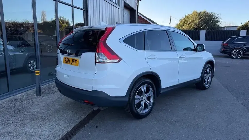 Begagnad Honda CR-V SR 155 HK (114 kW) 2014 Vit SUV