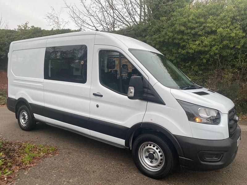 Used Ford Transit S 130 HP (95 kW) 2021 White Van