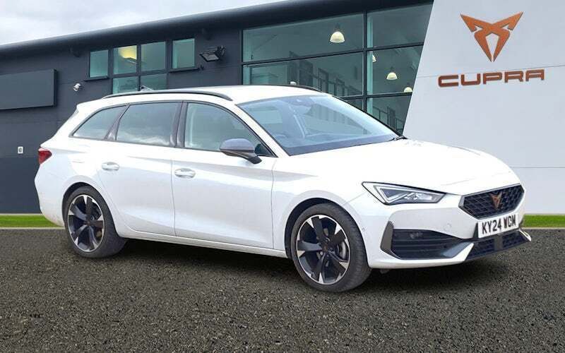 White Used 2024 Cupra Leon Estate | £20,998 (Good price) - Image 1/4