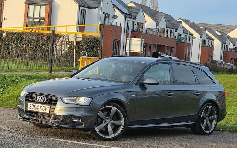 Used Audi A4 Black Edition 177 HP (130 kW) 2014 Grey Estate