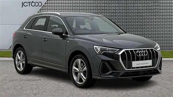 Grey Used 2019 Audi Q3 S-Line SUV | £22,924 (Good price) - Image 1/4