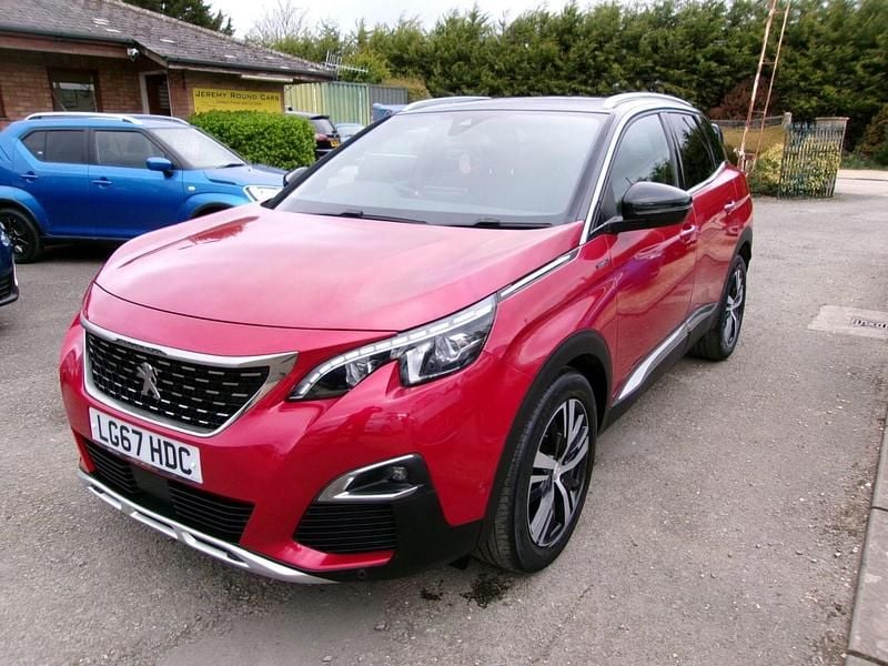 Used Peugeot 3008 GT-line 2017 Red SUV