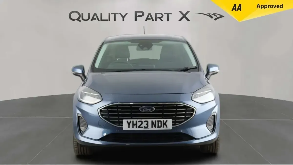 Used Ford Fiesta Titanium X 125 HP (91 kW) 2023 Blue Hatchback